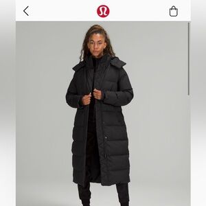 Lululemon Wunder Puff Long Jacket